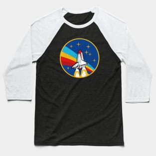 NASA Space Shuttle Launch Baseball T-Shirt